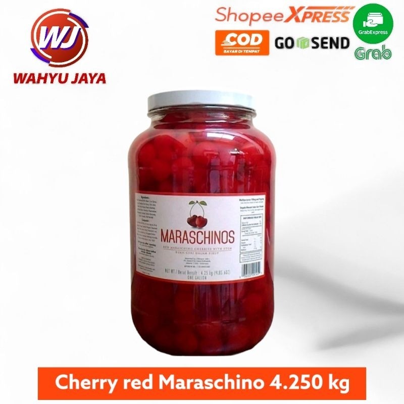 

Cherry red Maraschino 4.250 kg