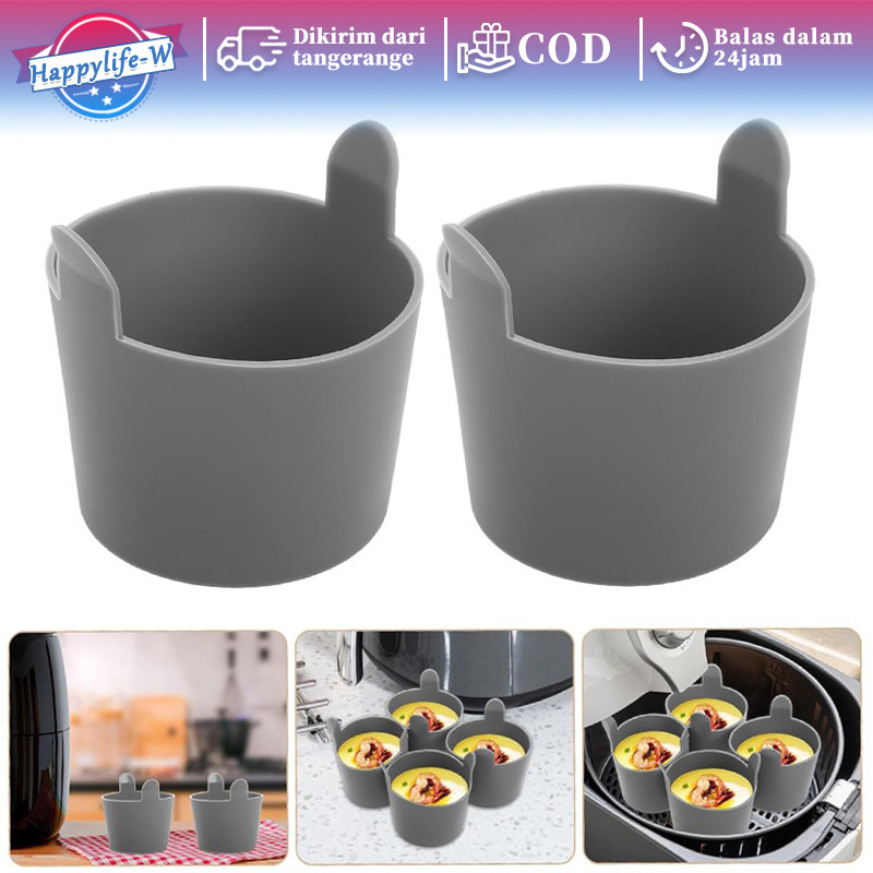 Tempat Air Fryer Silikon Wadah Silicon Air Fryer Alas Air Fryer Silikon Bpa Free Tempat Air Fryer Si