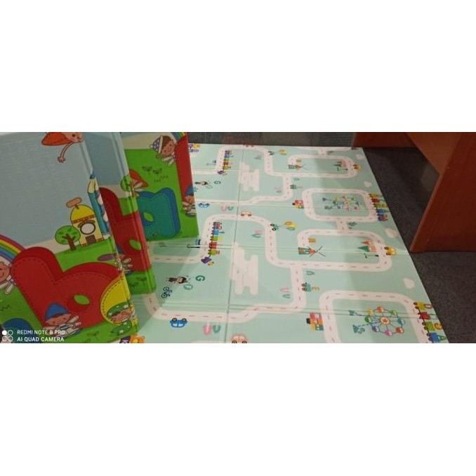 Playmat Bayi Lipat Play Mat Baby 180 X 200 Cm Karpet Matras Xclusive