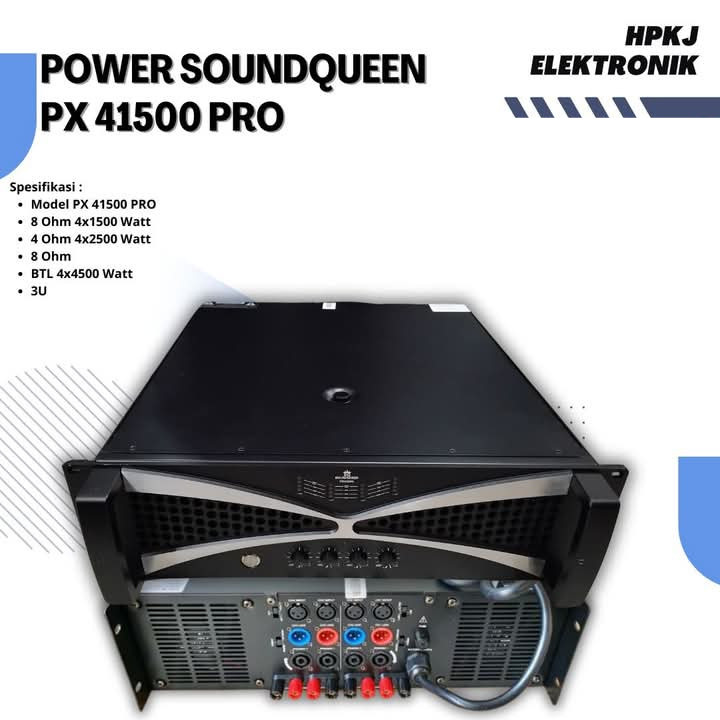 Power Soundqueen PX41500 Power 4ch PX 41500 PRO Sound Queen Power SQ PX41500 PRO