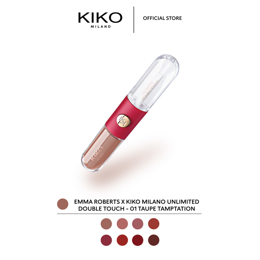 KIKO MILANO EMMA ROBERTS x KIKO MILANO Unlimited Double Touch Liquid Lip Color