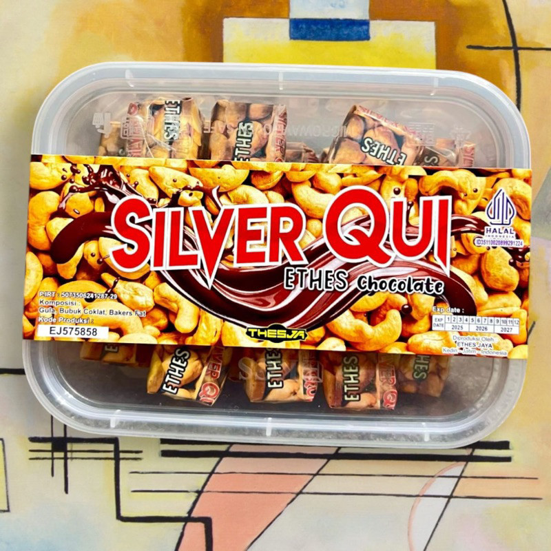 

ETHES COKLAT SILVER QUI ISI 40pcs