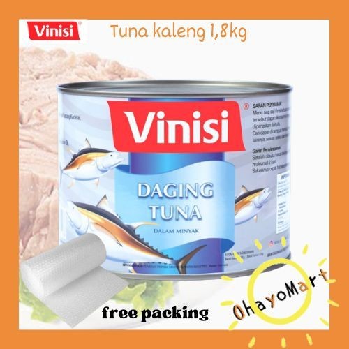 

Vinisi Chunk Light Tuna/ Tuna Kaleng 1,8KG