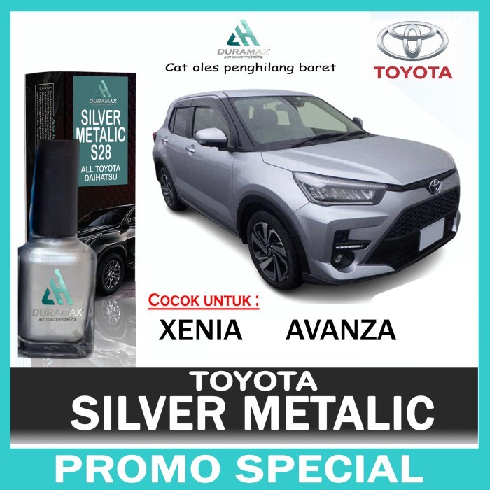 Cat Oles Silver Metalic S28 Toyota Avanza Daihatsu Xenia Metalik - XENIA TERLARIS