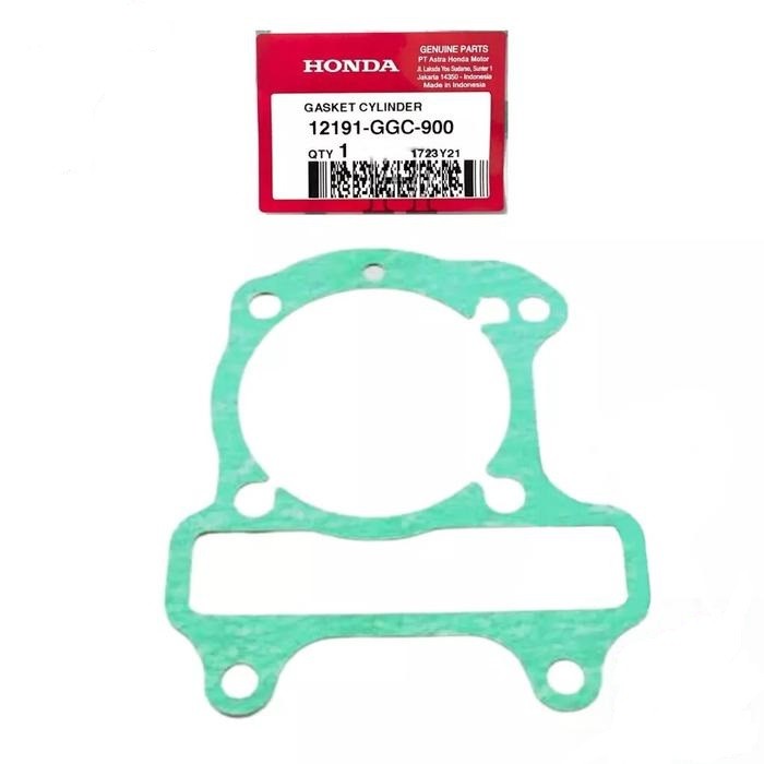 12191-GGC-900 Gasket Paking Blok Seher Boring Bawah Beat Scoopy Spacy Vario 110 Fi ORI 12191GGC900