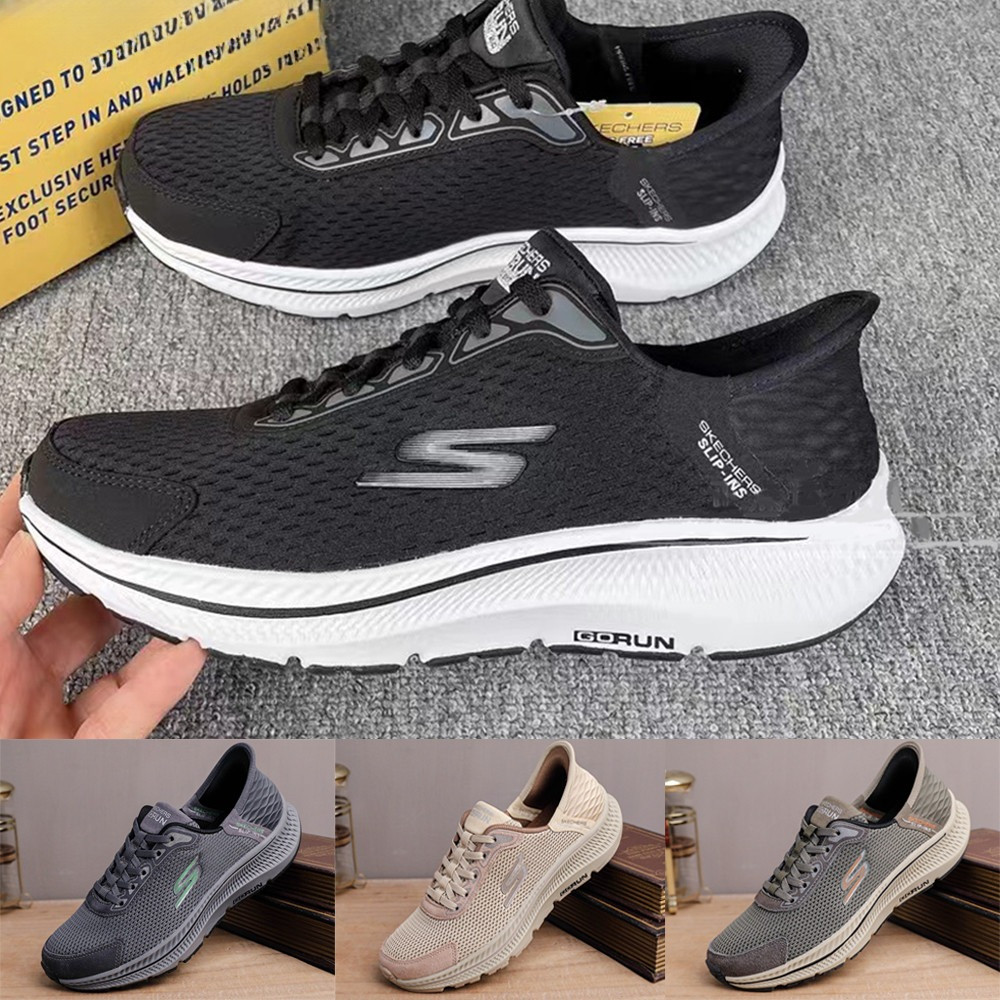Sepatu SNECHERS kasual  casual sepatu pria hitam / slip on cowok rajut pria shoes  on cowok