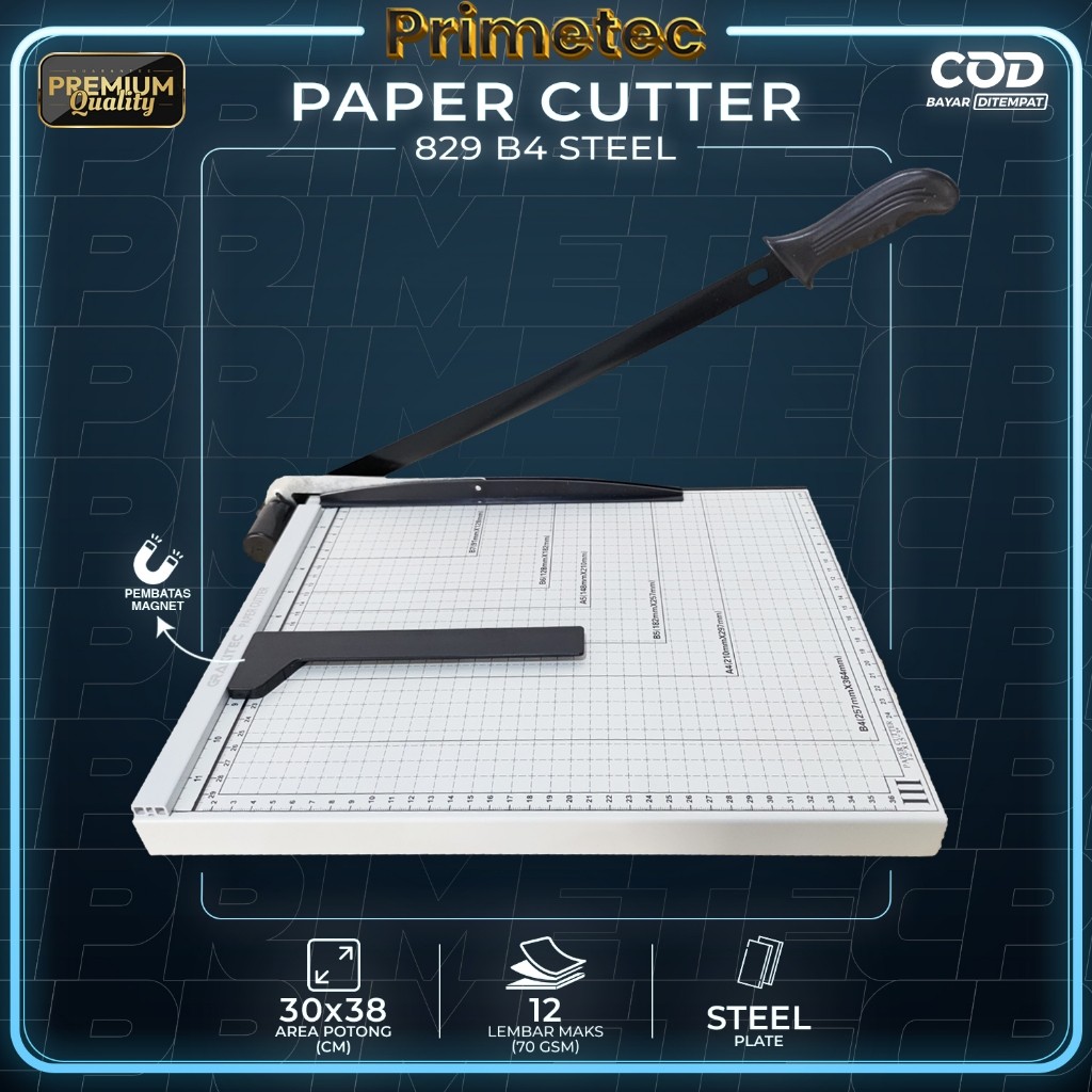 Paper Cutter B4 Lebih Besar Dari F4 ( Alat Potong Kertas ) Pemotong Kertas Alat Potong /Mesin Pemoto