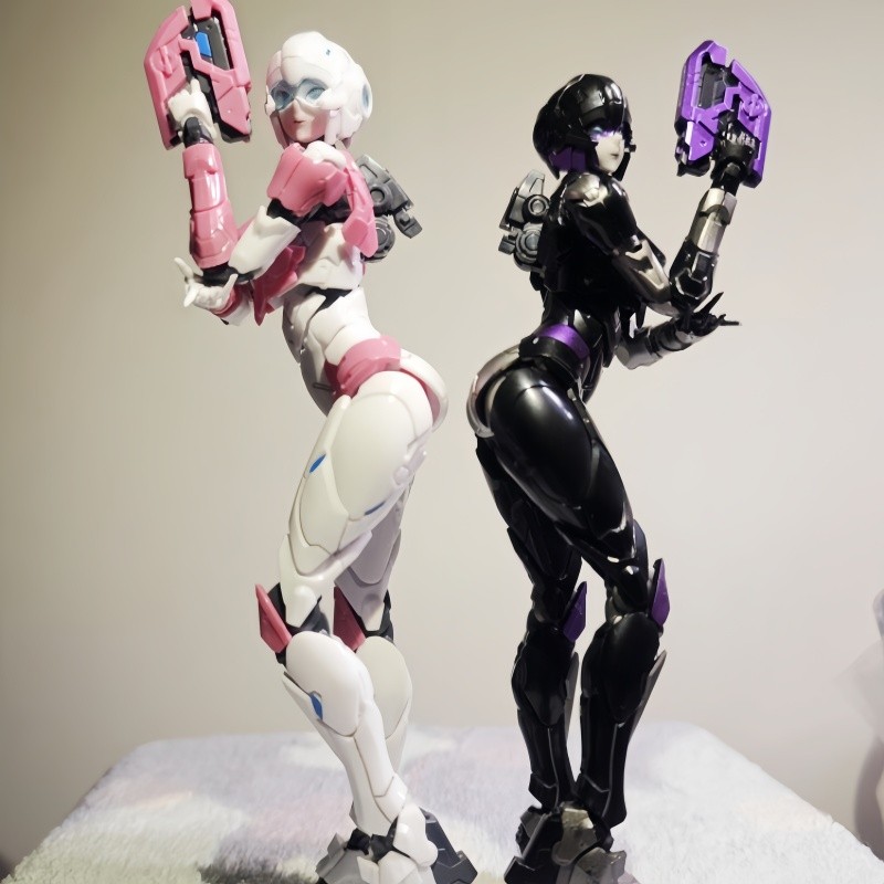 Hot Sale Md002 Furai Model Figure Arcee Anime Figures Autobots Cee Action Figurine Rooms Decoration 