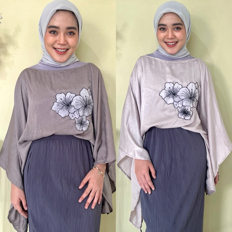 Valerie blouse [ READY STOCK ] atasan kondangan - atasan pesta - blouse kondangan - atasan kondangan