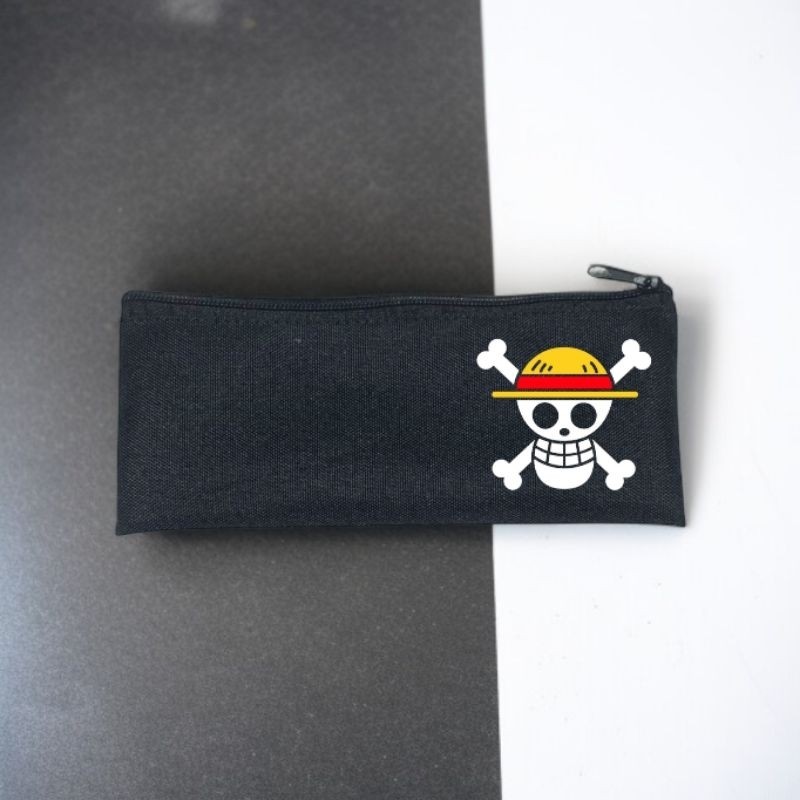 

Fareezaolshop - Pouch Tempat Pensil Anime One Piece Luffy Murah Bahan Kain Souvenir Pernikahan Bisa Bayar Ditempat