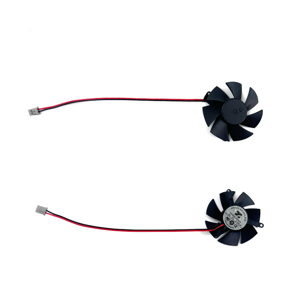 New 47MM 2PIN For ZOTAC GeForce GT640 730 740 DDR3 LP Graphics Card Replacement Fan