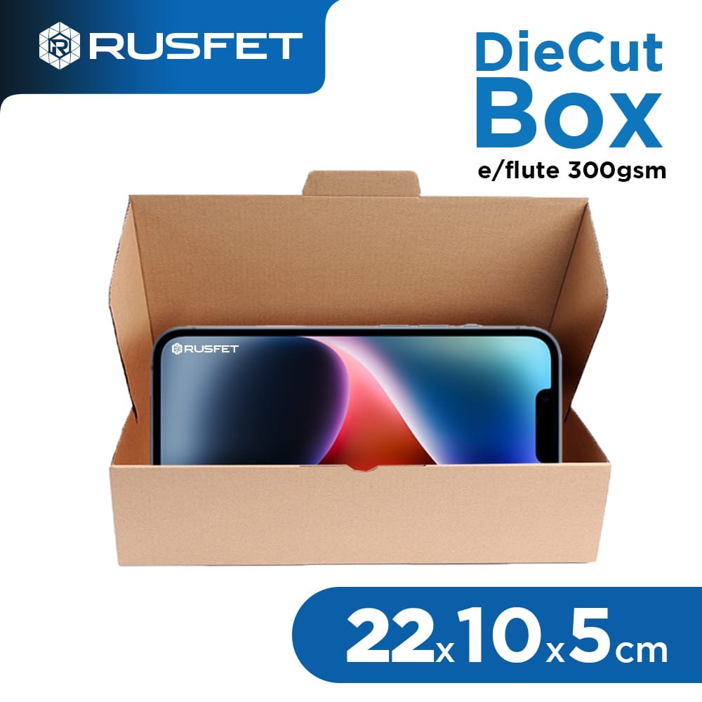 

Die Cut Box 22x10x5 cm Kotak HP Diecut Box Kardus Murah Kotak Pizza Aksesoris Karton Box Dus Packaging Hampers
