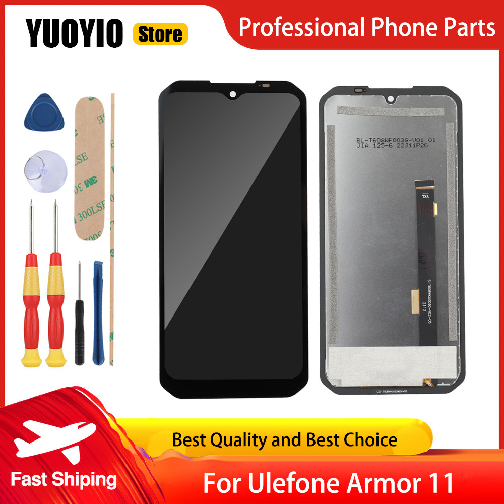 Original Touch Screen For Ulefone Armor 11 Armor 11T LCD Display Digitizer Assembly Replacement Disp