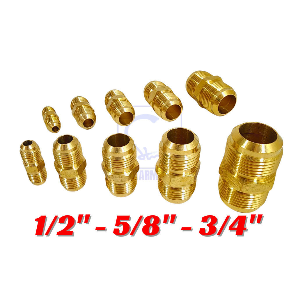 

Double Nepel AC 1/2 5/8 3/4" Tengah Starmec