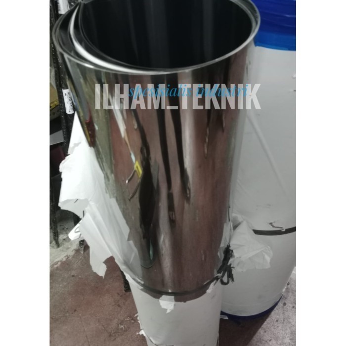 plat stainless 304 ukuran 0.4× 1000 mm × 2000 mm