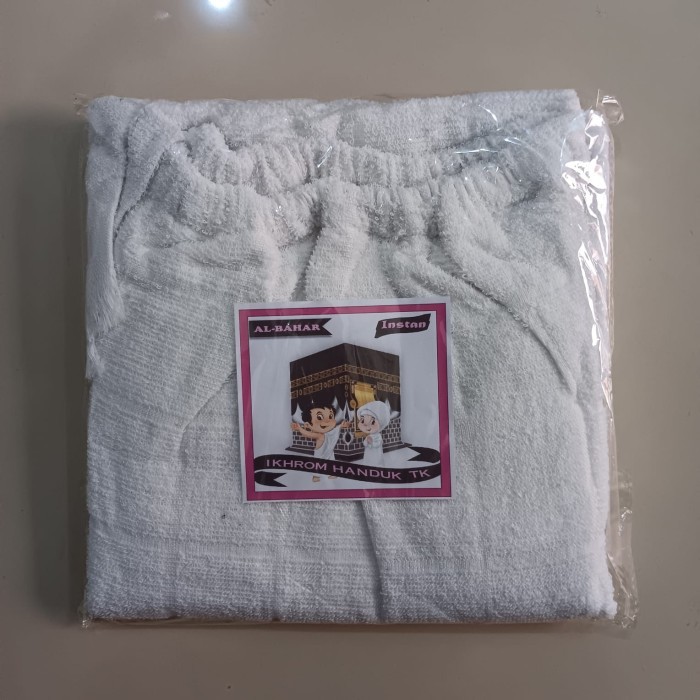 HANDUK IHROM ANAK KAIN BAJU IHROM TK SATU SET - IHROM TK BIASA