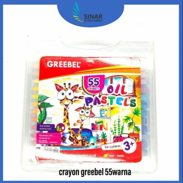 

[S_ATK] CRAYON / KRAYON GREEBEL 55 WARNA