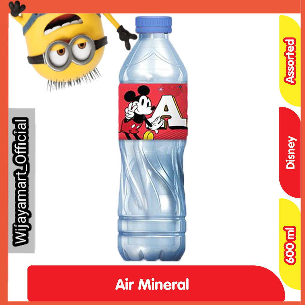 

Alfamart Air Mineral Disney Pet Botol 600 ml