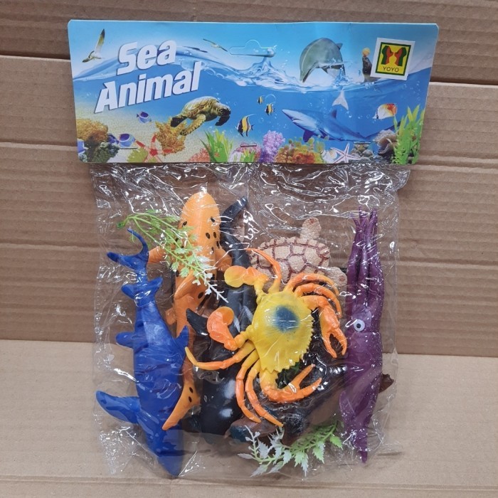✨Walhimura✨ - BEST SELLER MAINAN MINIATUR HEWAN LAUT UKURAN BESAR