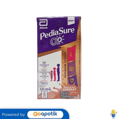 

Pediasure Go Rasa Cokelat 110 Ml