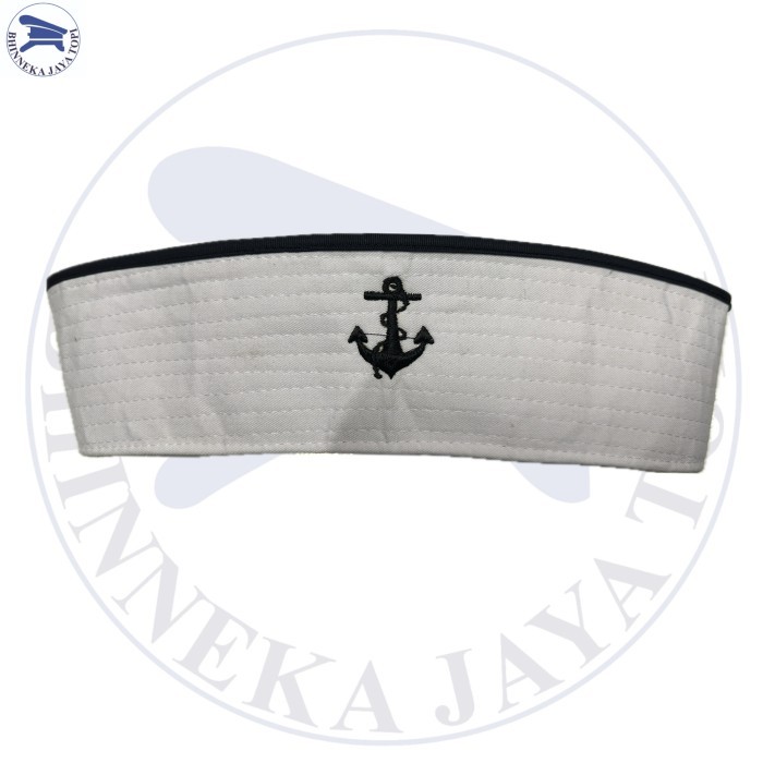 TOPI POPEYE  PELAUT/PELAYARAN/DLL  - PUTIH POLOS