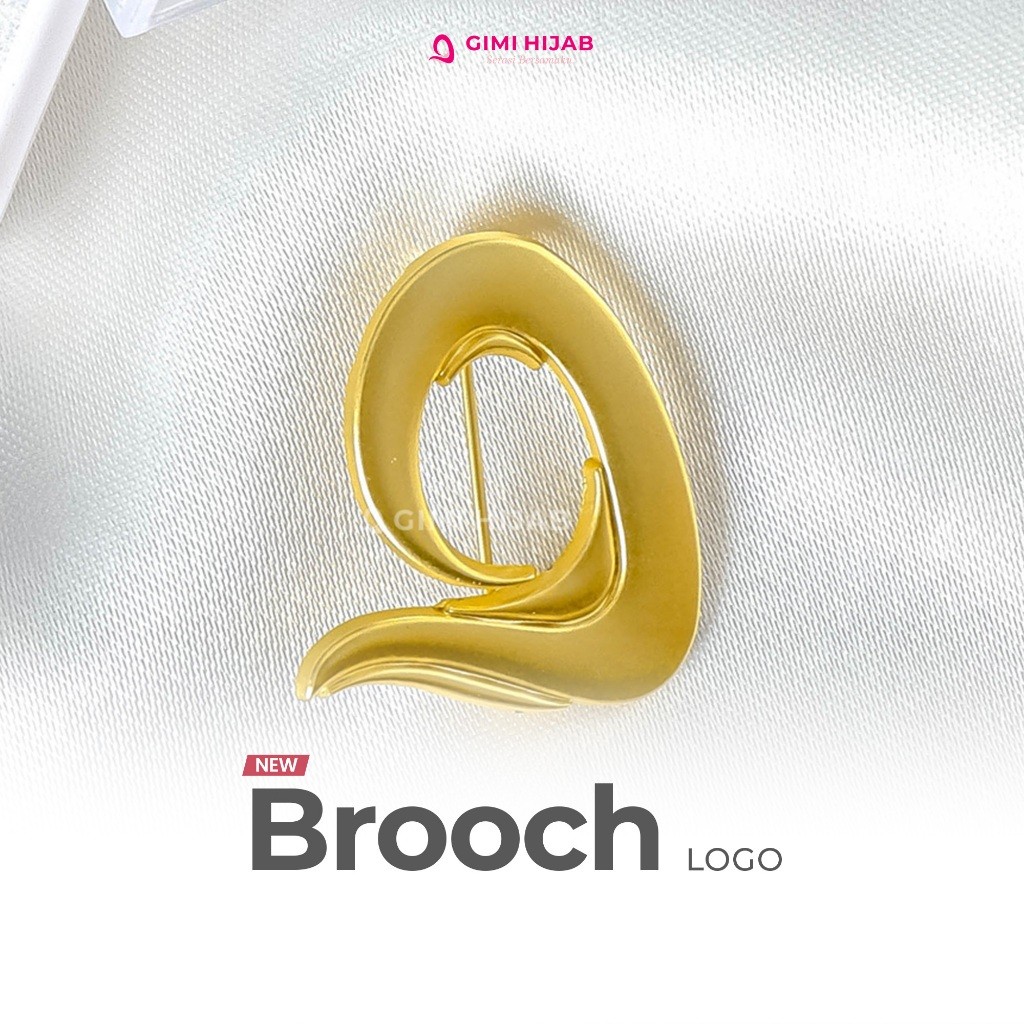 Gimi Hijab - Brooch Logo Gimi Hijab Limited Edition