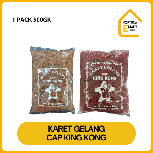 

Karet Gelang Cap King Kong - 0.5kg 1 Pack