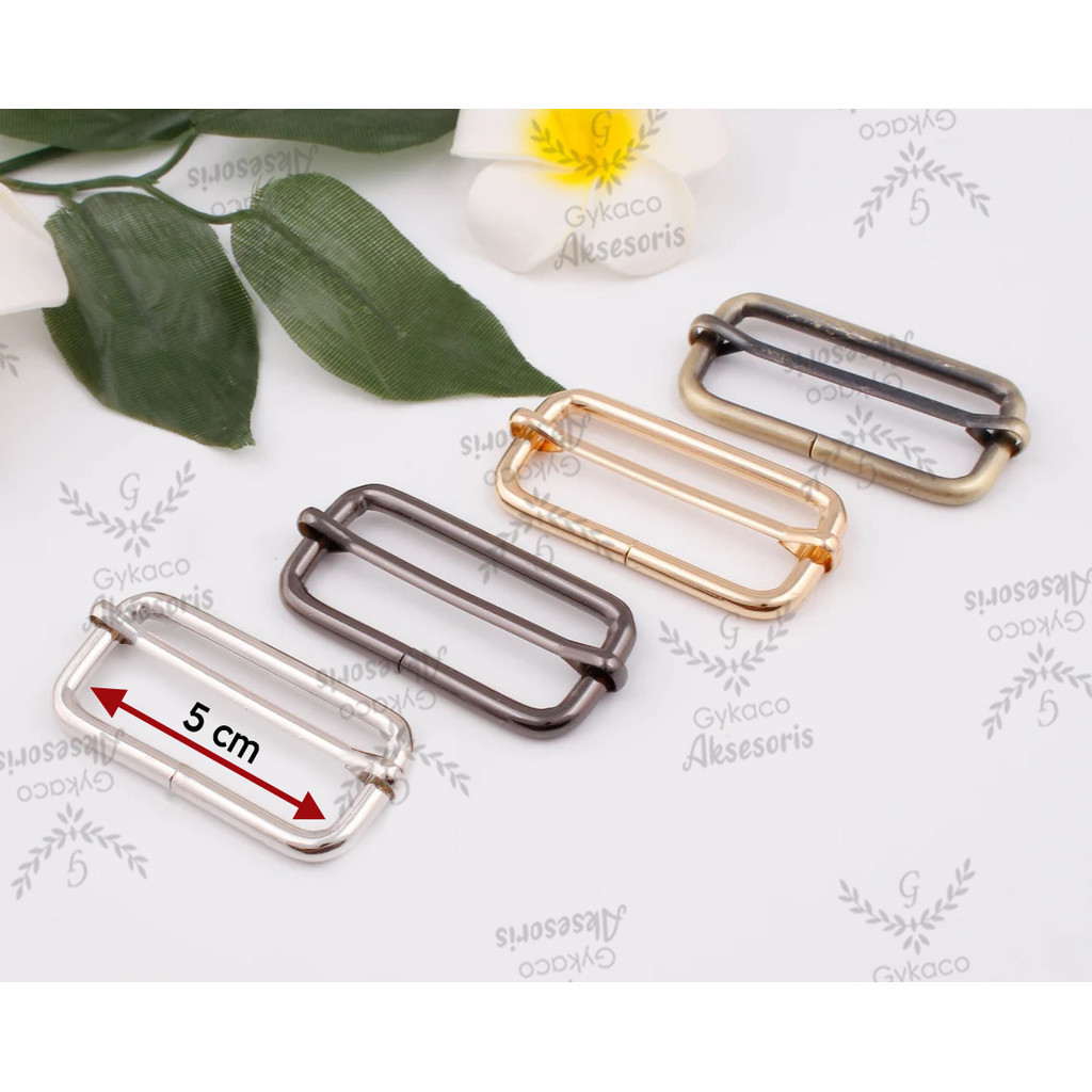 Aksesoris Tas Ring Jalan 5 cm (A) / SRE / Geser - Aksesoris Tas (IMPORT)
