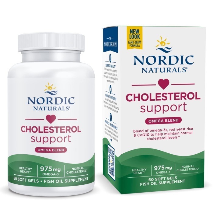 Nordic Natural Cholesterol Omega 3 LDL 60 Softgels