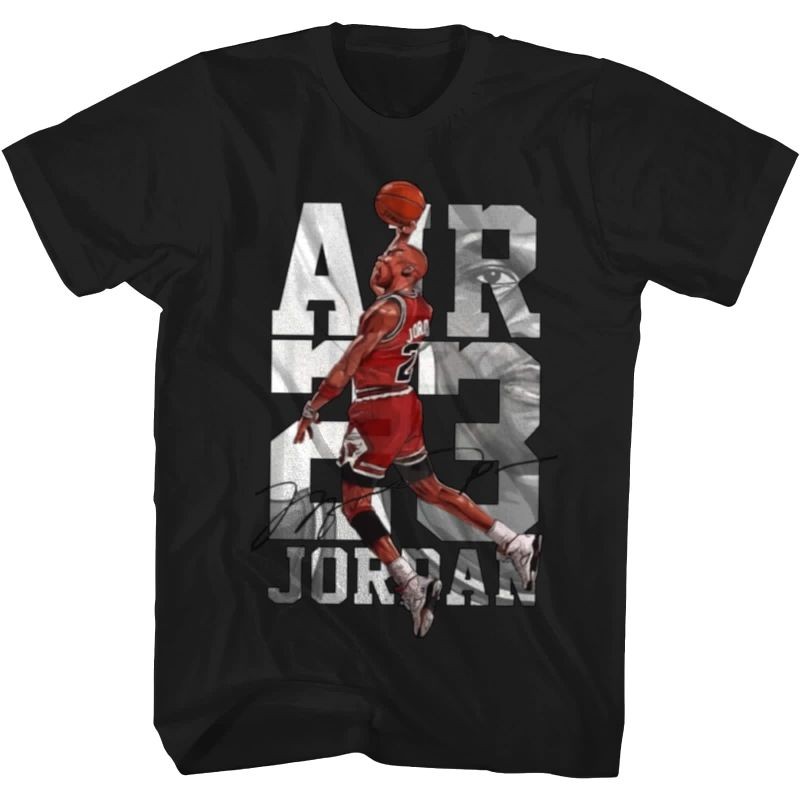 T-shirt | Kaos Basket | JORDAN AIR 23 Kaos Distro Pria Wanita Unisex Tebal