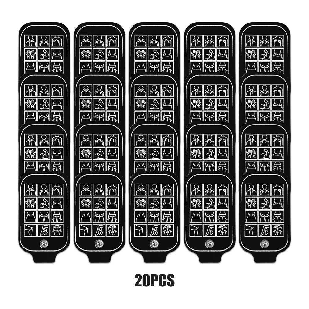 PREORDER Self Adhesive Gel Electrode Pads  for Tens Physiotherapy EMS Nerve Muscle Stimulator TENS T