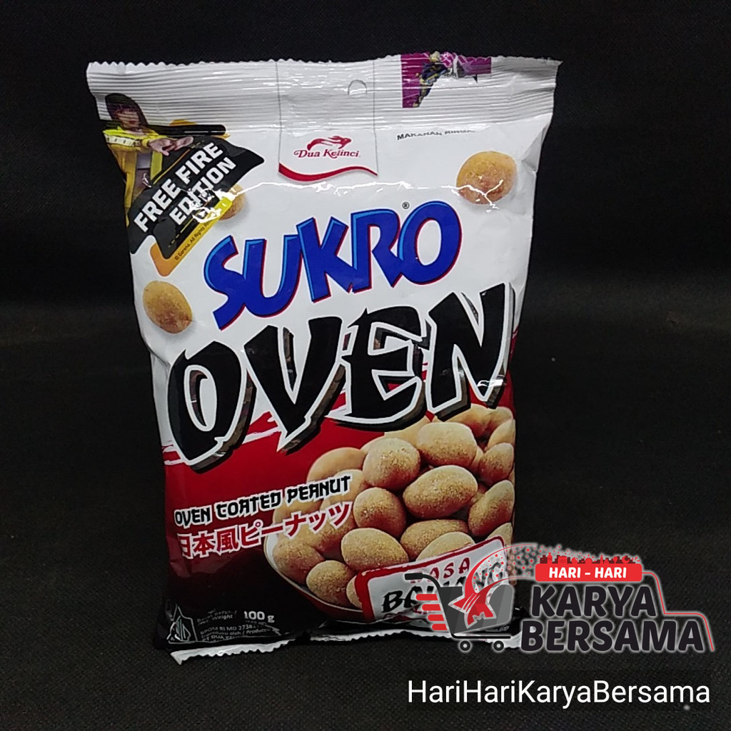 

MAKANAN RINGAN SNACK SUKRO OVEN RASA BAWANG 100GR