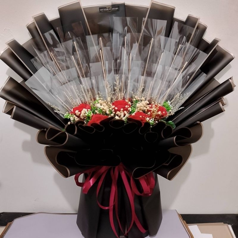 Buket uang kosongan 20, 25, 30 lembar