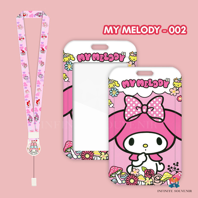 

(N017) ID Card Holder Tali Yoyo MY MELODY / Nametag Yoyo Sanrio/ Card Holder Yoyo / Card Holder Tali