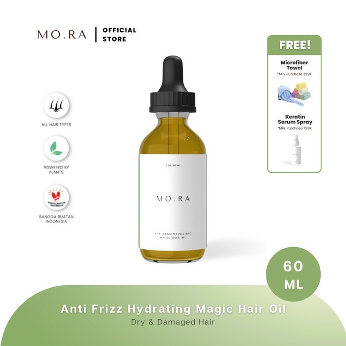 ANTI FRIZZ HYDRATING MAGIC HAIR OIL BY MORA ESSENTIALS