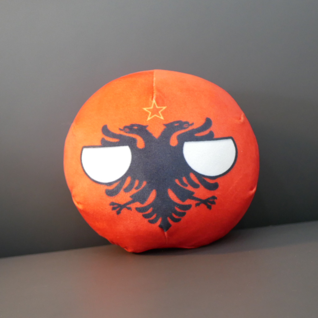 Countryballs Plush Doll Hungary Ireland Czech Romania Slovenia Belgium Albania Ball Polandball Stuff