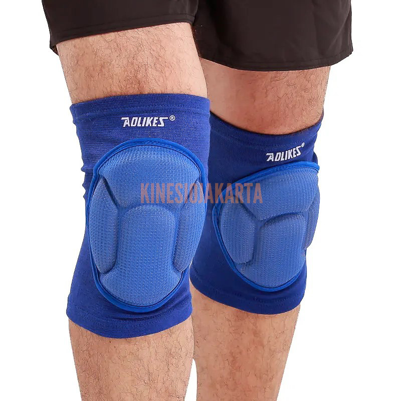 Knee Pad Aolikes / Pelindung Lutut Deker Futsal Sepakbola Voli Badminton Original