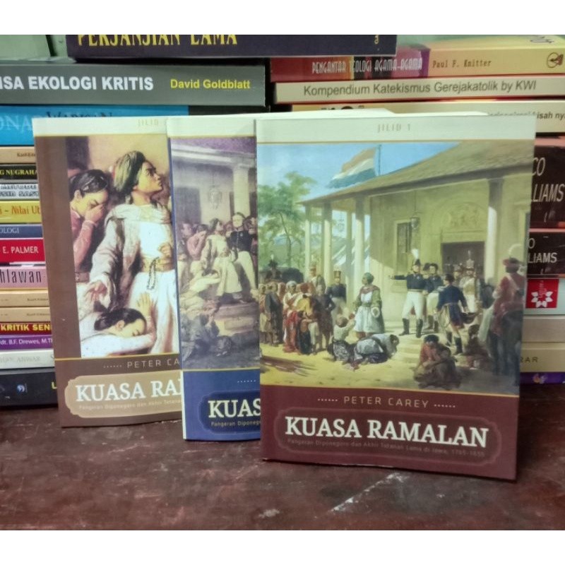 Kuasa Ramalan. Peter Carey Jilid 1-3