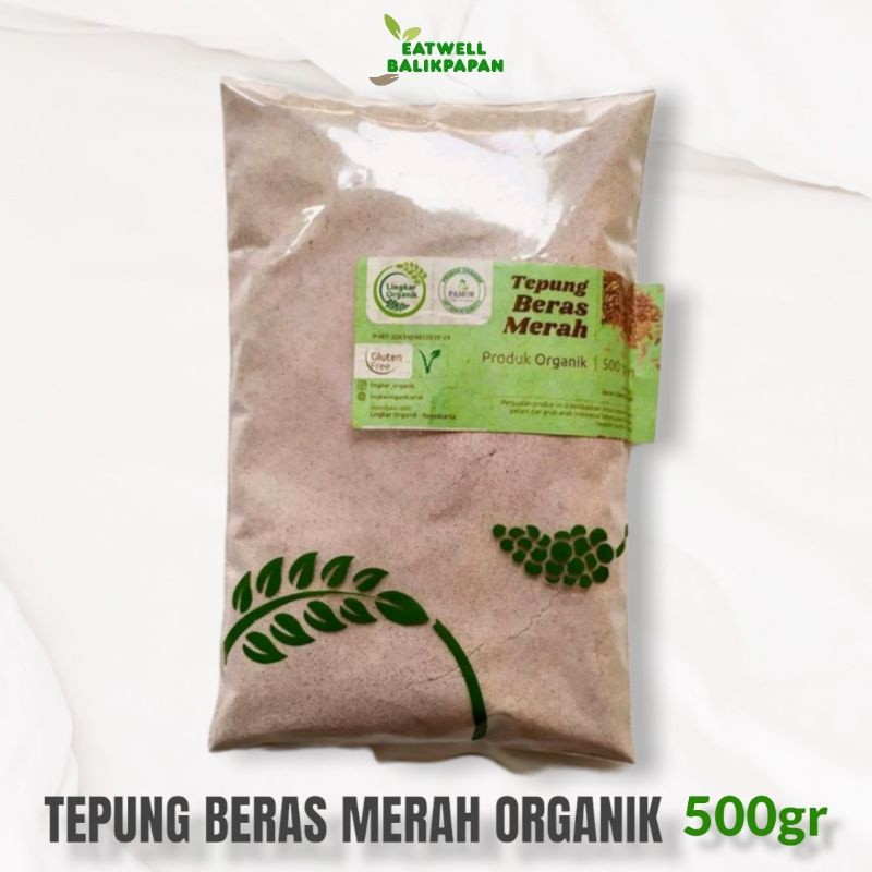 

TEPUNG BERAS MERAH ORGANIK MPASI 500GR - LINGKAR ORGANIK