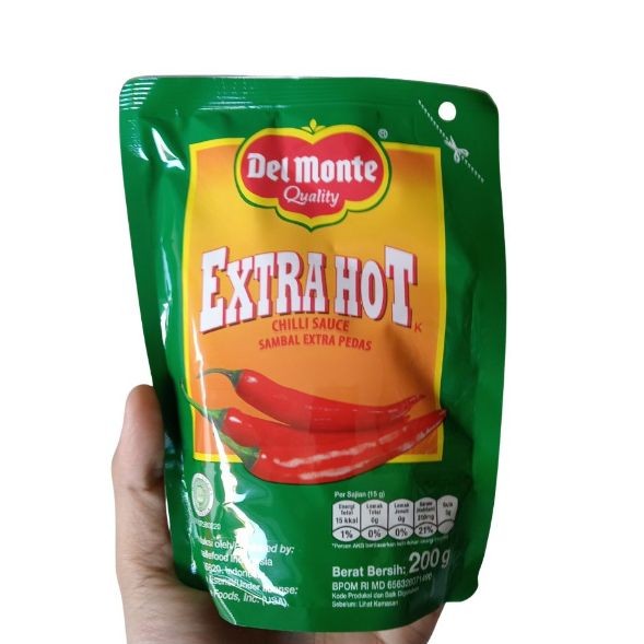 

Del Monte Saus Extra Hot Pouch 200gr