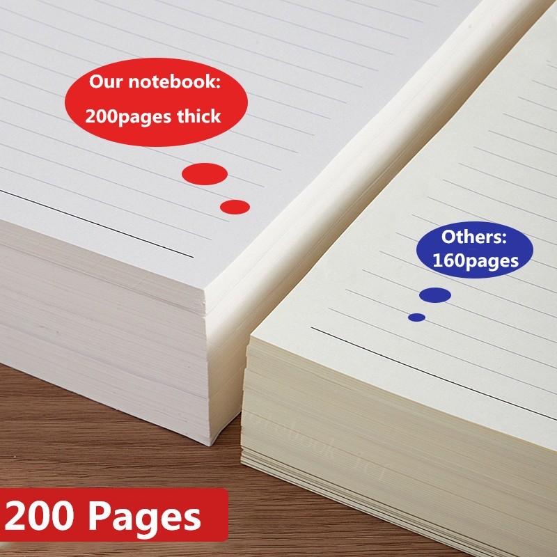 

[Whispers] Notebook A5 Buku Tulis Premium Buku Catatan Custom Binder 6 Lobang Binder 20 Lobang