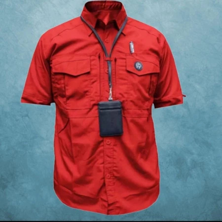Size Jumbo Kemeja M-Tactikal | Kemeja Reskrim | Kemeja Lapangan | Kemeja Outdor Bahan American Drill