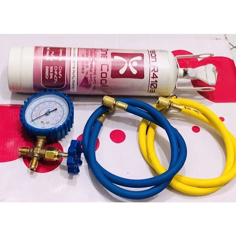 Paket Komplit isi Freon AC Rumah Freon R 410A