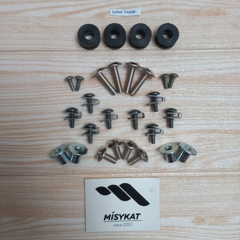 COD / Promo / Diskon / Baut sayap Suzuki Shogun R 125/ Baut Suzuki Shogun/ Baut Sayap Shogun R 125 M