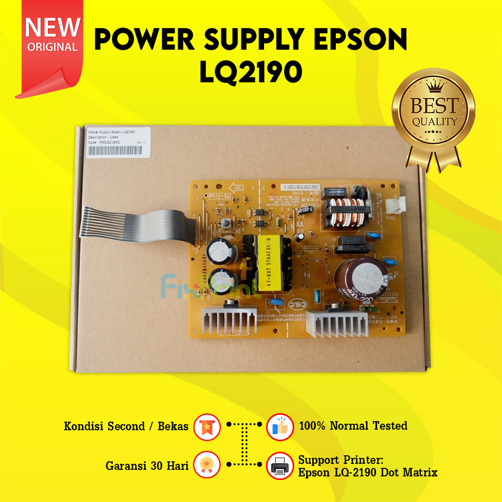 Power Supply PSU Epson LQ2190 Used Adaptor LQ 2190 Second