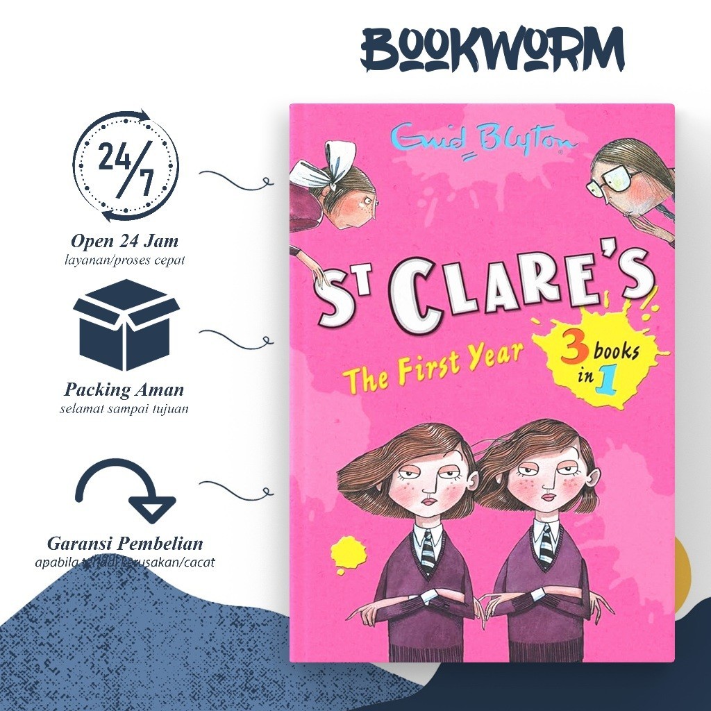 St. Clare's: The First Year by Enid Blyton (English)