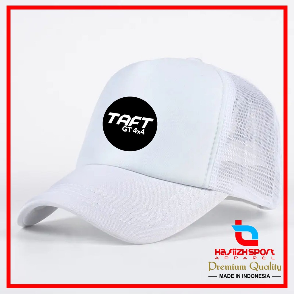 TOPI TAFT GT 4X4 / TOPI JARING TAFT GT 4X4 / TOPI TRUCKER TAFT GT 4X4 PREMIUM BISA BAYAR DITEMPAT (C