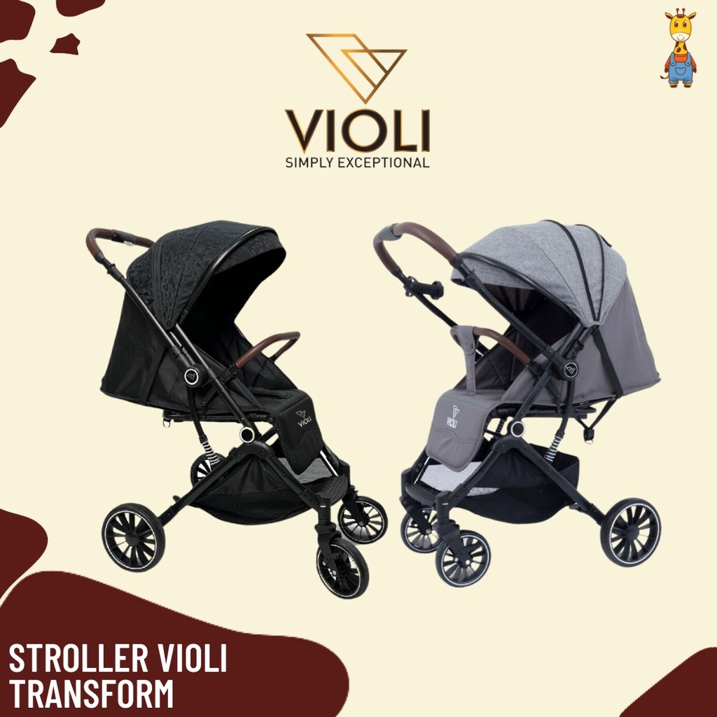 Stroller Violi Transform - Kereta Dorong Anak - Stroller Bayi