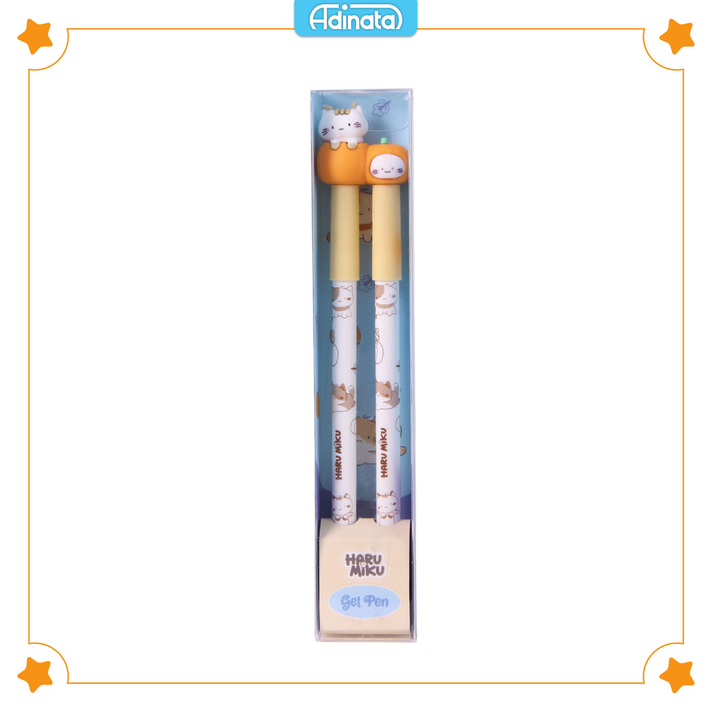 

Haru Miku Pen with Topper 2452-2168 Yellow / Pen / Alat Tulis - Adinata