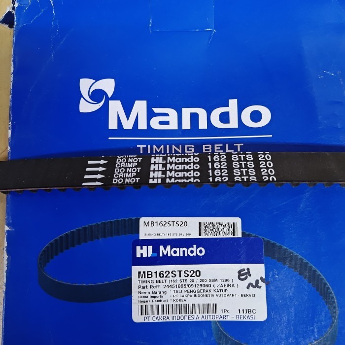 COD New Part Timing belt chevrolet zafira